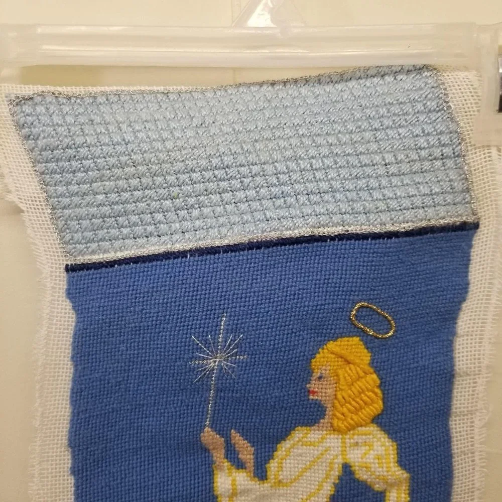 Vintage needlepoint embroidery